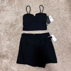 City Studio skirt & cami top